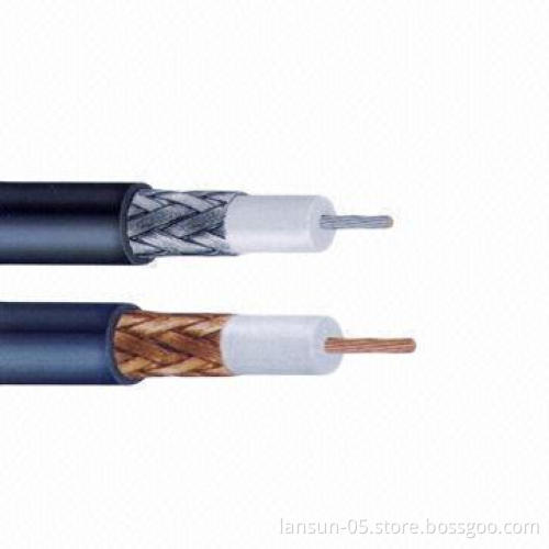 Coaxial Cables with CCA, CCS, Copper Conductor